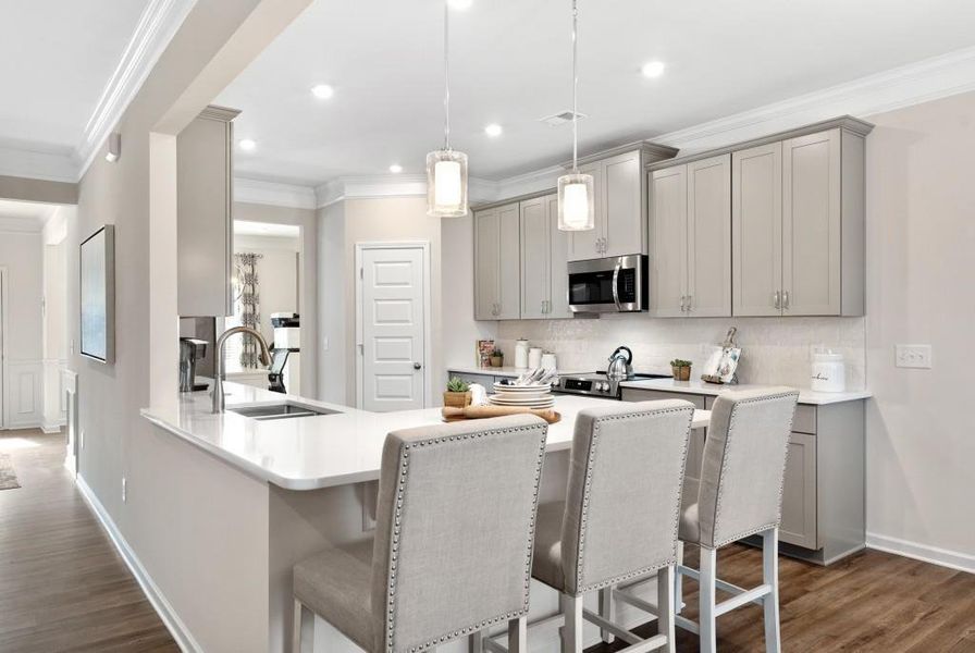 Furnished interior view inside a new home in Jones Ridge, Dallas (Image 15). Furnished interior view inside a new home in Jones Ridge, Dallas (Image 15).