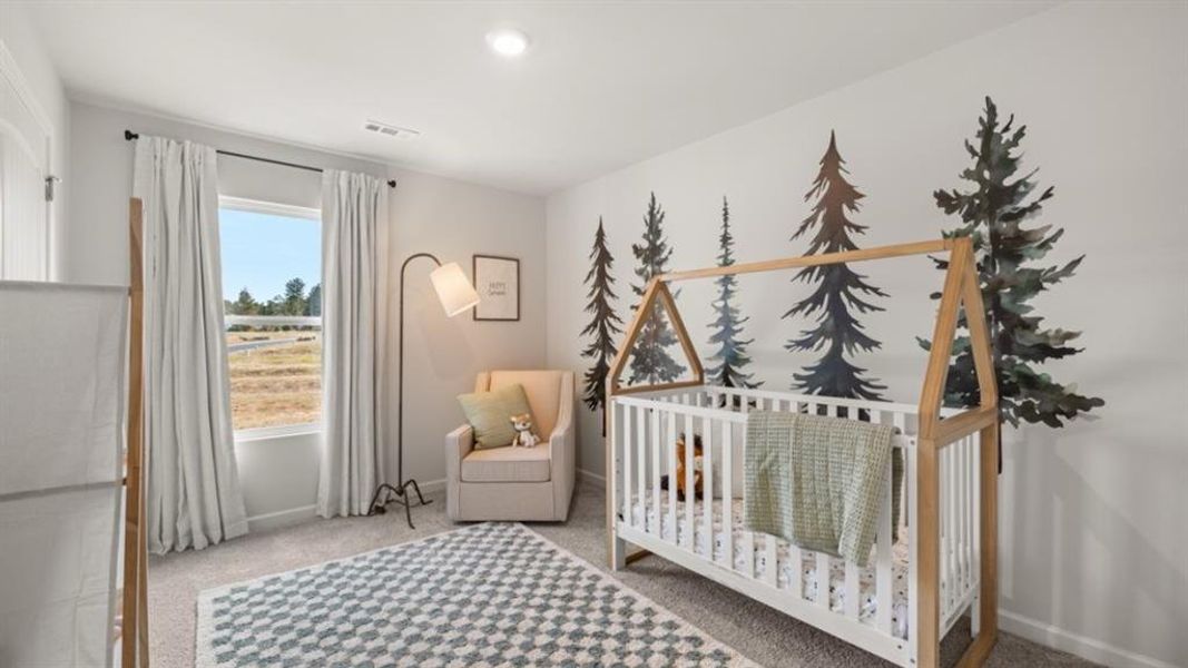 Furnished interior view inside a new home in Oconee Overlook Townhomes, Gainesville (Image 10).