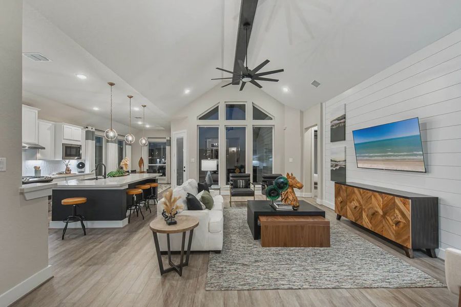 Representative furnished interior of a home built from the Brandon by Chesmar Homes in The Reserve at Potranco Oaks, Castroville (Image 14).