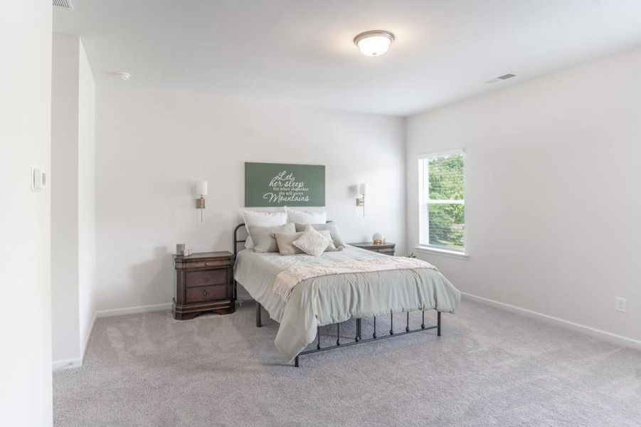 Furnished interior view inside a new home in Ellison Square, Sugar Hill (Image 5).