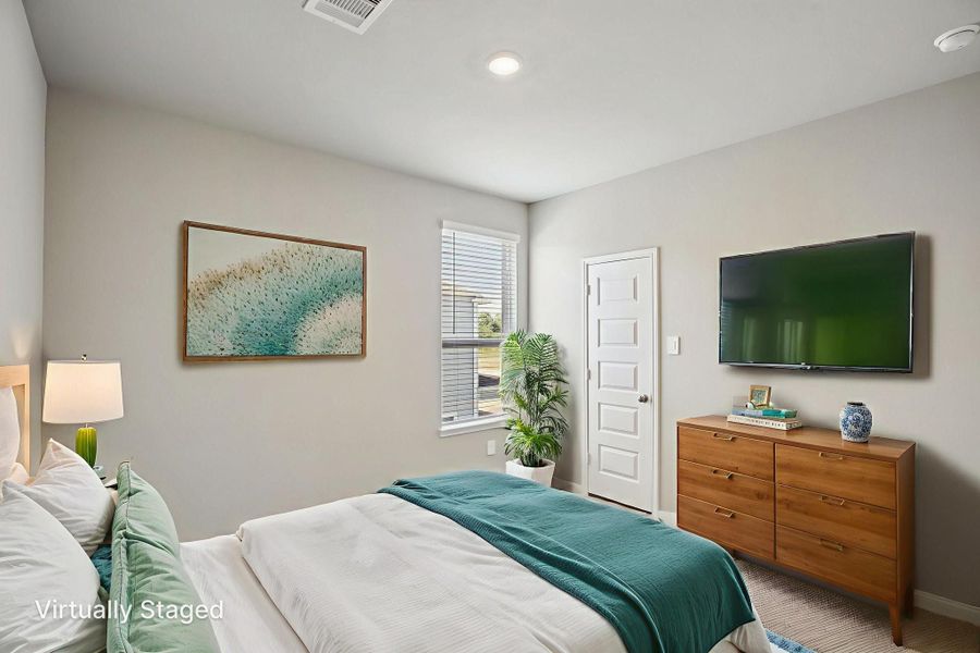 Furnished interior view inside a new home in Kemah Crossing - Luxe Series, Kemah (Image 13).