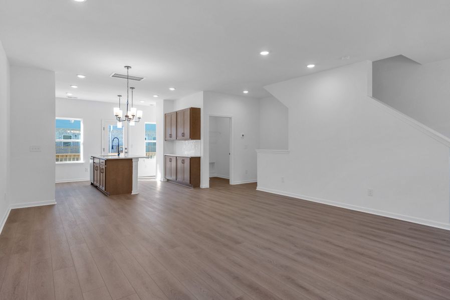 Spacious, unfurnished interior of a new home in Sweetbriar Place, Lebanon (Image 21). Spacious, unfurnished interior of a new home in Sweetbriar Place, Lebanon (Image 21).