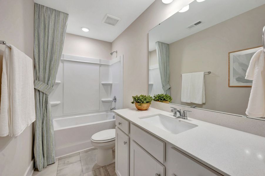 Representative furnished interior of a home built from the Hallie by Mattamy Homes in Ashmore Townes, Garner (Image 17). Representative furnished interior of a home built from the Hallie by Mattamy Homes in Ashmore Townes, Garner (Image 17).