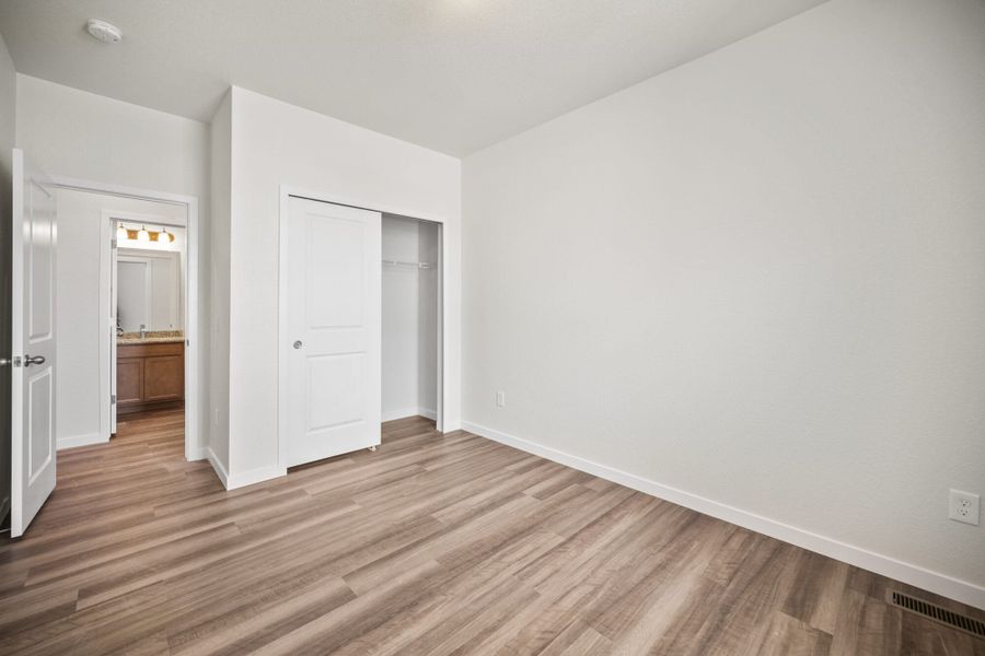 Representative unfurnished interior of a home built from the Fir by View Homes in Aspen Ranch, Fountain (Image 19).