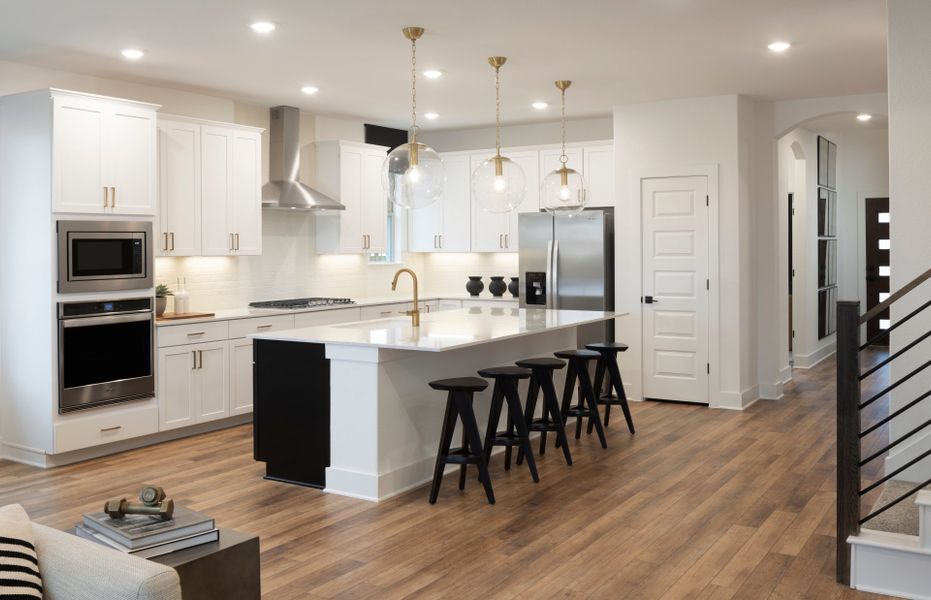 Spacious Open-Concept Kitchen