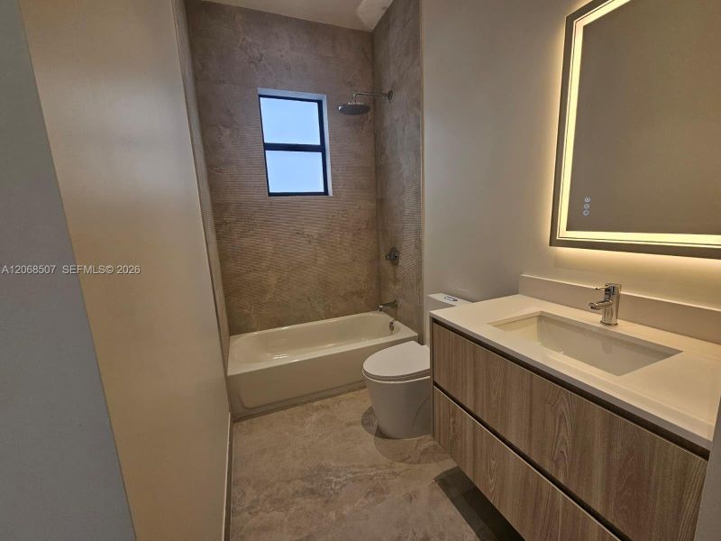 Furnished interior view inside a new home in , Miami (Image 17). Furnished interior view inside a new home in , Miami (Image 17).