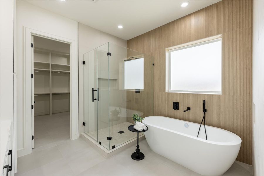 Furnished interior view inside a new home in , Houston (Image 26).