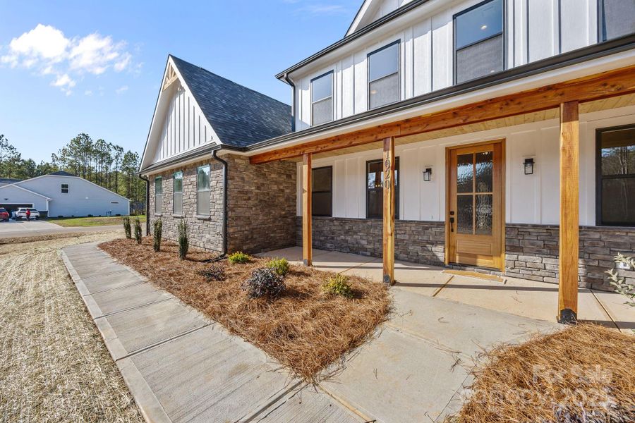 Exterior details and patio area of a home in , Salisbury (Image 26).