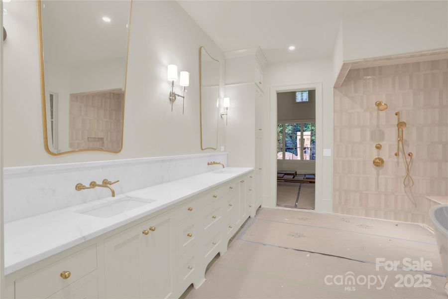 Furnished interior view inside a new home in , Charlotte (Image 12).