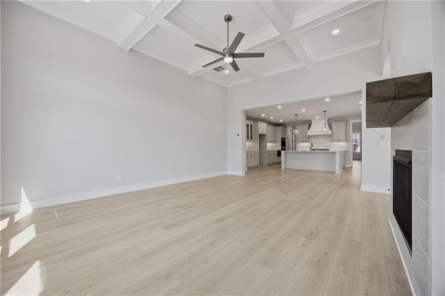 Spacious, unfurnished interior of a new home in Yellowstone Farms, Cumming (Image 26).