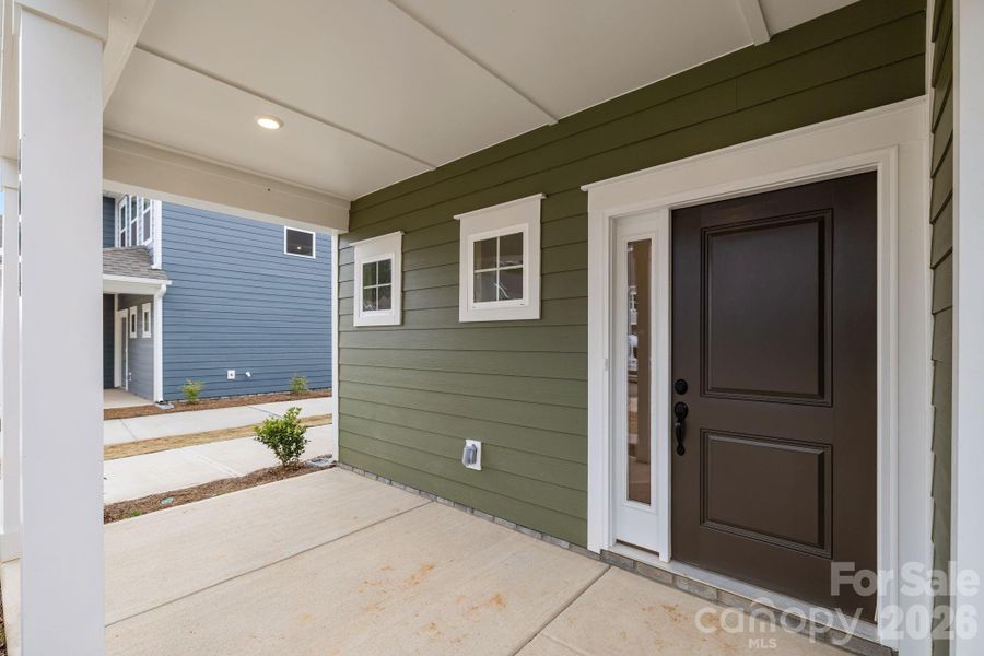 Large covered porches