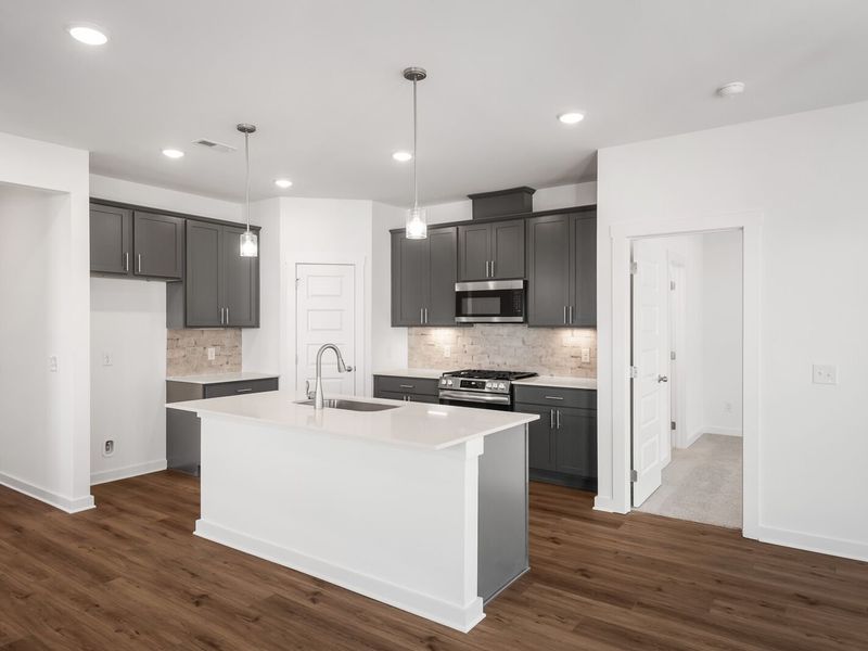 Furnished interior view inside a new home in Sage Farms, White House (Image 8).