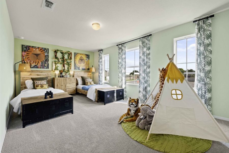 Representative furnished interior of a home built from the Durango 2446 by Brohn Homes in Durango, Mustang Ridge (Image 14).