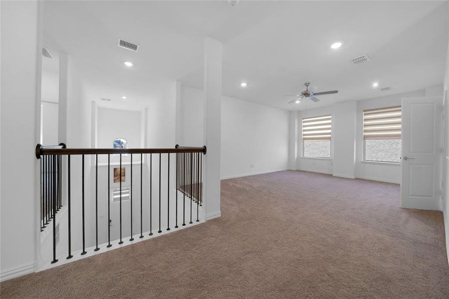 Spacious, unfurnished interior of a new home in Northlake Estates, Little Elm (Image 23). Spacious, unfurnished interior of a new home in Northlake Estates, Little Elm (Image 23).