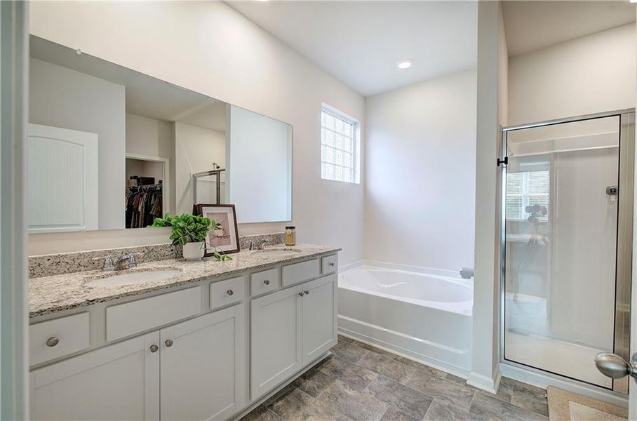 Furnished interior view inside a new home in , Cartersville (Image 35).