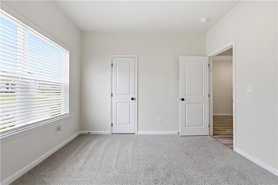 Spacious, unfurnished interior of a new home in Lake Preserve at Jackson Trail, Jefferson (Image 19). Spacious, unfurnished interior of a new home in Lake Preserve at Jackson Trail, Jefferson (Image 19).