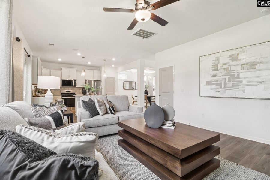 Colors and options may be different in ACTUAL house.