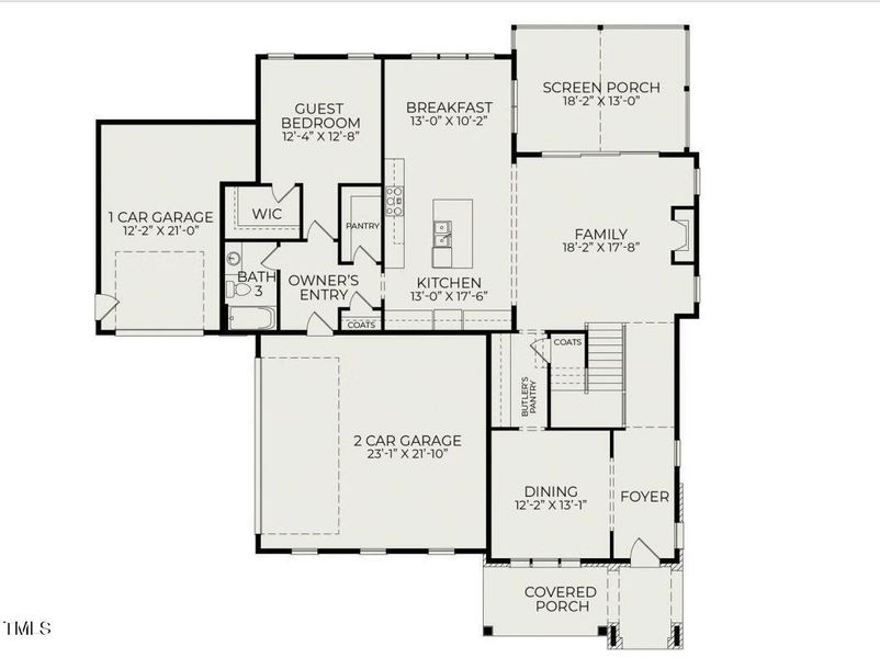 1st floor plan