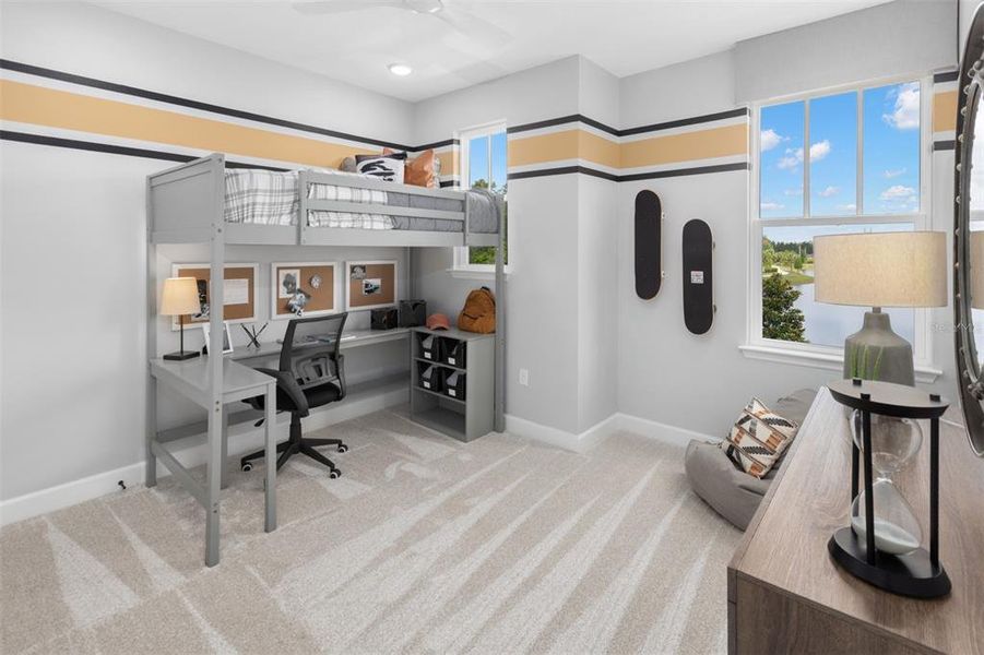 Furnished interior view inside a new home in Celebration - Island Village, Celebration (Image 14). Furnished interior view inside a new home in Celebration - Island Village, Celebration (Image 14).