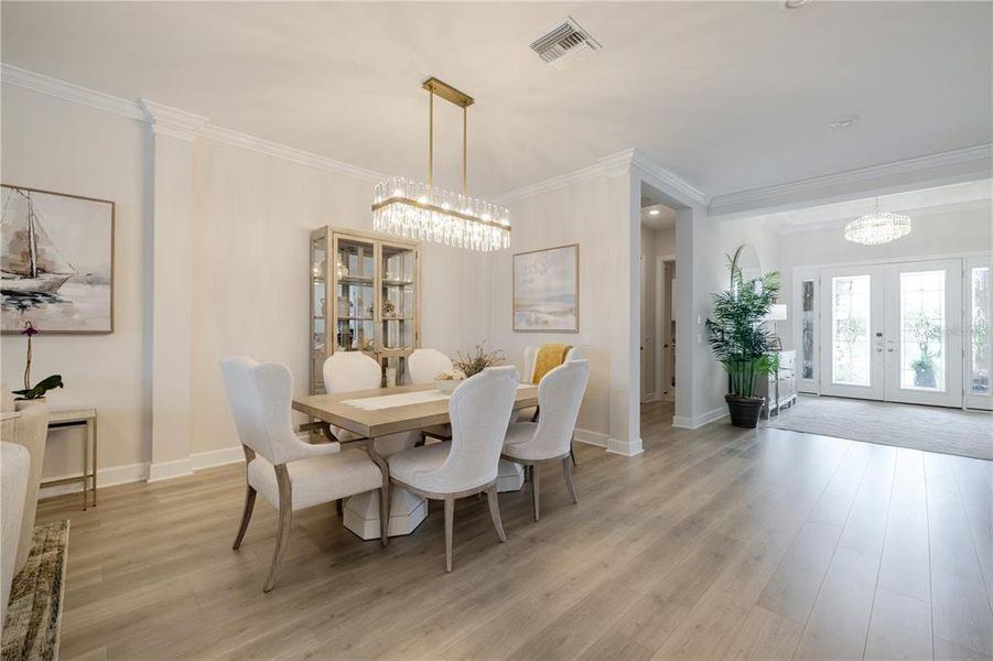 Furnished interior view inside a new home in , Fort Myers (Image 7).