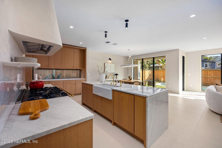Furnished interior view inside a new home in , Atlantic Beach (Image 17).