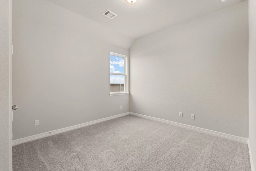Fourth bedroom. Sample product photo. Actual exterior and interior selections may vary by homesite. Photo may be virtually staged.