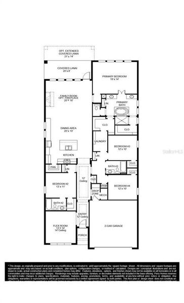 2D floor plan layout of this home in Turnleaf, Punta Gorda, FL (Image 2). 2D floor plan layout of this home in Turnleaf, Punta Gorda, FL (Image 2).
