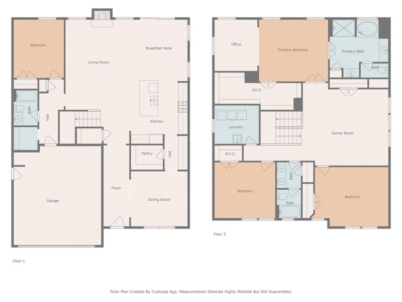 2D floor plan layout of this home in , Hendersonville, NC (Image 3).