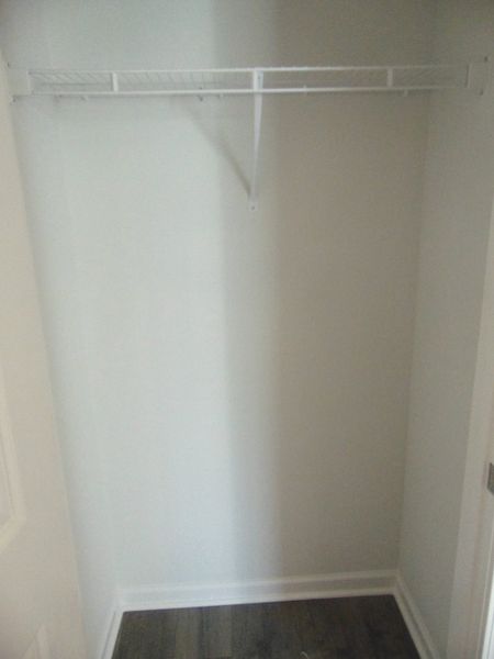 A coat closet at a convenient reach from the entrance. A coat closet at a convenient reach from the entrance.