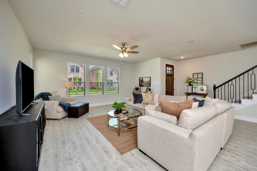 Expansive Living Area!