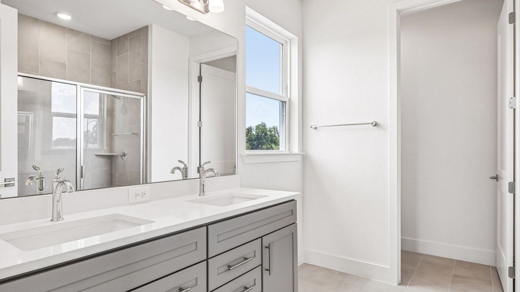 The Primary Suite Bathroom