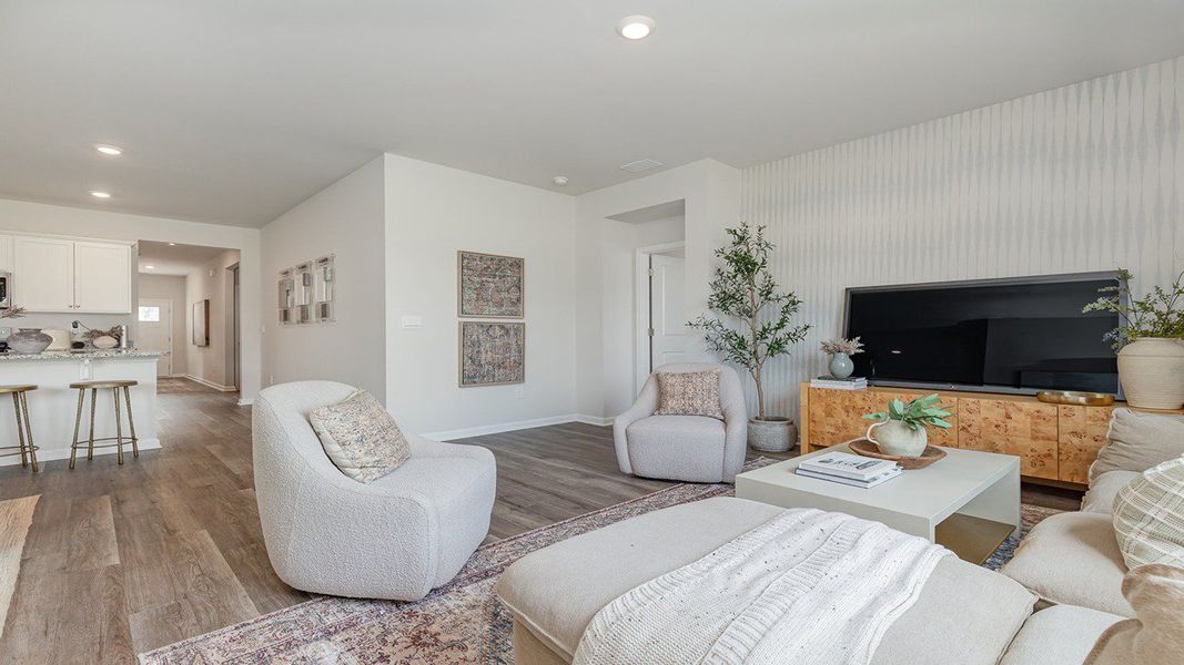 Furnished interior view inside a new home in Stanbury Creek, Supply (Image 5).