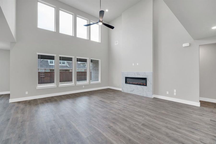 Spacious, unfurnished interior of a new home in Westside Preserve, Midlothian (Image 20).