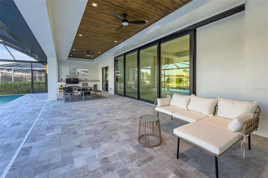 Exterior details and patio area of a home in , Cape Coral (Image 2).