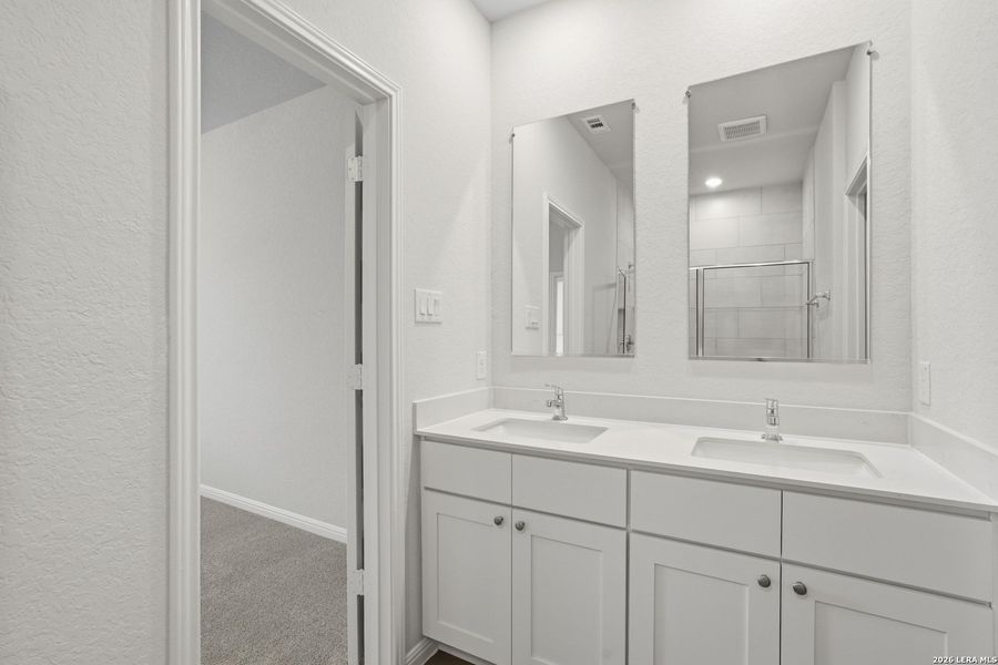 Furnished interior view inside a new home in Melissa Ranch, San Antonio (Image 9).