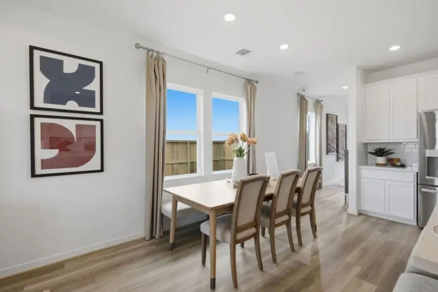 Furnished interior view inside a new home in Trillium, Richmond (Image 9).