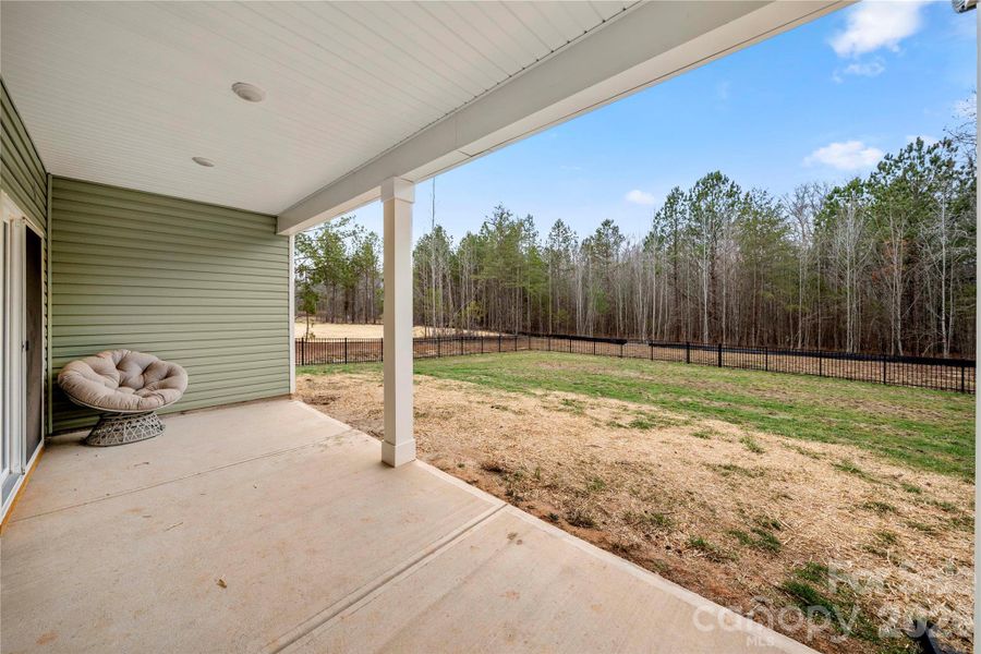 Exterior details and patio area of a home in , Clover (Image 4). Exterior details and patio area of a home in , Clover (Image 4).