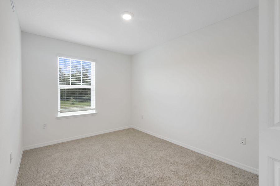 Spacious, unfurnished interior of a new home in Towns at Riverwalk, Sanford (Image 26). Spacious, unfurnished interior of a new home in Towns at Riverwalk, Sanford (Image 26).