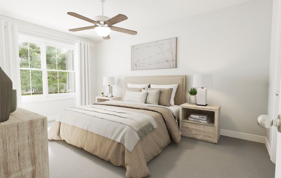 Furnished interior view inside a new home in Anderson Park, Hendersonville (Image 14).