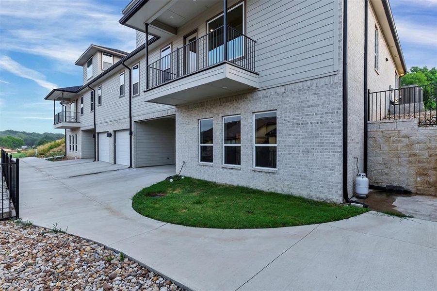 Exterior details and patio area of a home in , Granbury (Image 21). Exterior details and patio area of a home in , Granbury (Image 21).