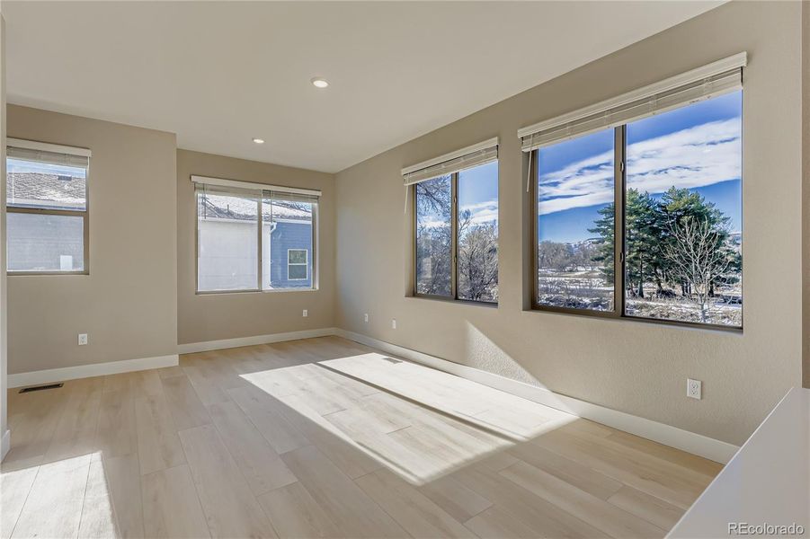 Spacious, unfurnished interior of a new home in Geos, Arvada (Image 6). Spacious, unfurnished interior of a new home in Geos, Arvada (Image 6).