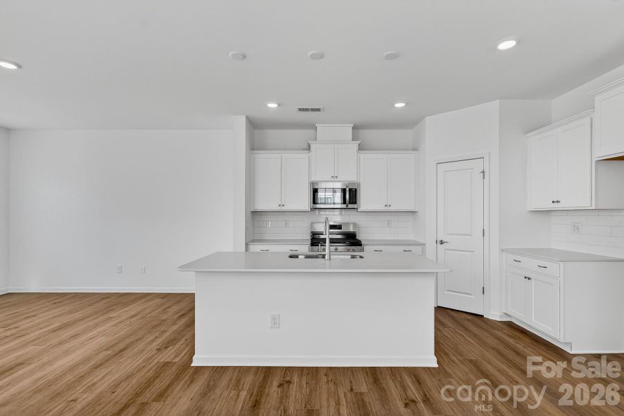 Furnished interior view inside a new home in The Vines, Charlotte (Image 4).