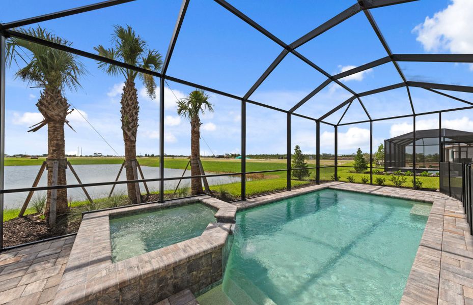 Exterior details and patio area of a home in BeachWalk by Manasota Key, Englewood (Image 4).