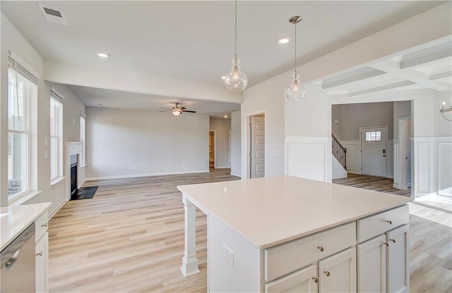 Furnished interior view inside a new home in Copperfield, Locust Grove (Image 8).