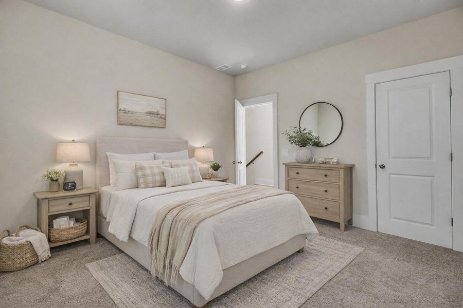 Furnished interior view inside a new home in Indigo Grove Single Family Homes, Johns Island (Image 9).