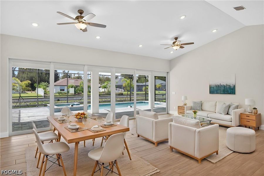 Furnished interior view inside a new home in Cape Coral, Cape Coral (Image 6).