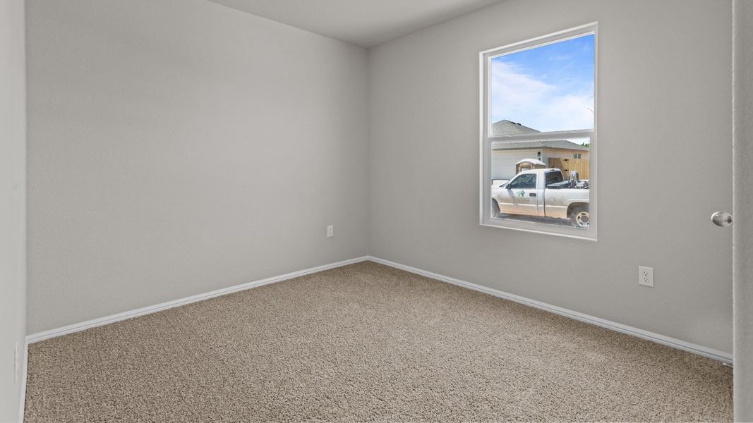 Representative unfurnished interior of a home built from the ZAVALLA by D.R. Horton in Hampton Hills, Abilene (Image 18). Representative unfurnished interior of a home built from the ZAVALLA by D.R. Horton in Hampton Hills, Abilene (Image 18).