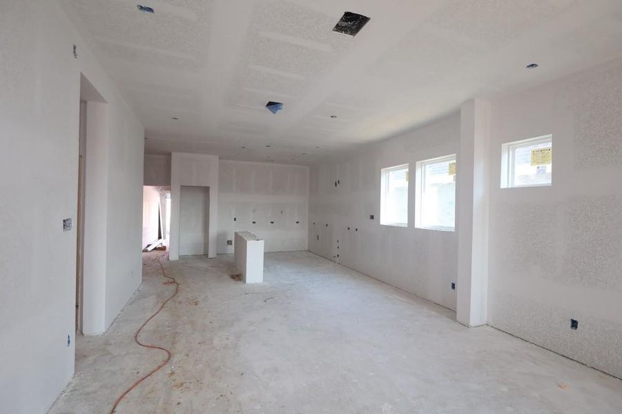 In-progress construction of a new home in The Grand Prairie 40’, Hockley, TX (Image 35). In-progress construction of a new home in The Grand Prairie 40’, Hockley, TX (Image 35).