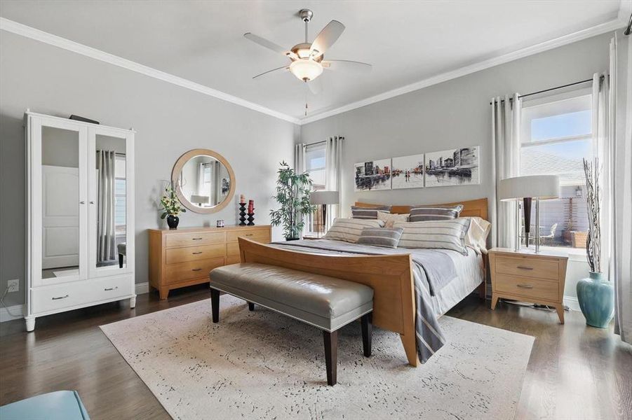 Furnished interior view inside a new home in , McKinney (Image 3).