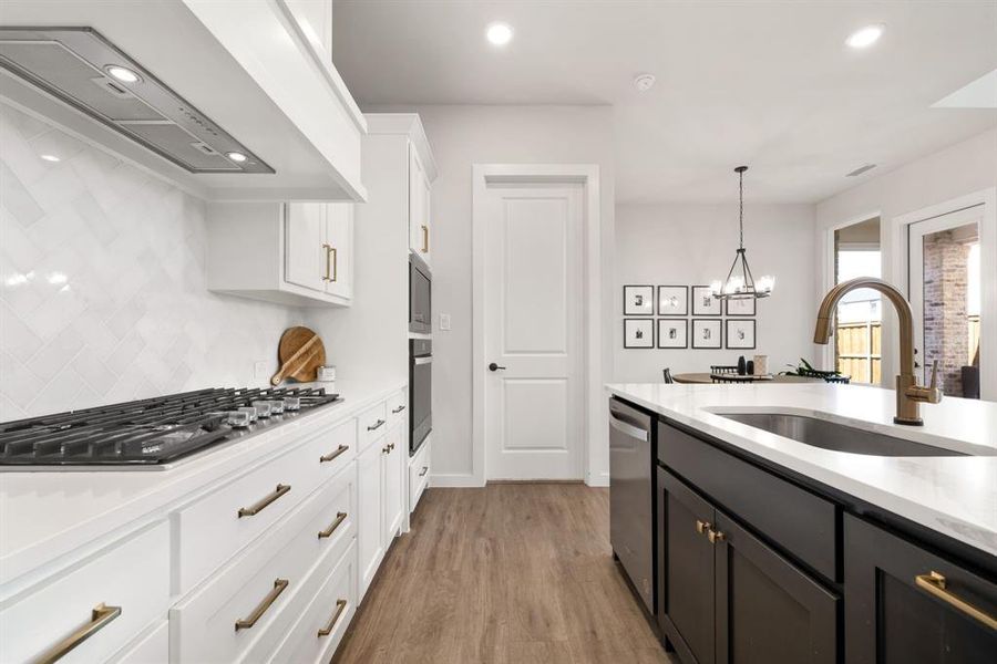 Furnished interior view inside a new home in , Frisco (Image 9). Furnished interior view inside a new home in , Frisco (Image 9).